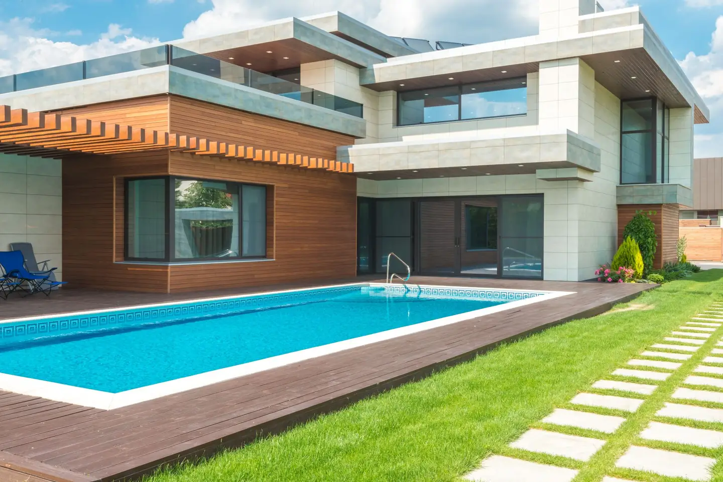 Swimming pool built in Avonside, NSW